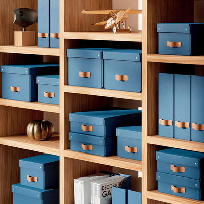 Förvaringslåda Leitz Puro 8L blå, 2/fp