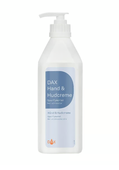 Hudkräm DAX Hand & Hudcreme Pump Oparfymerad 600ml