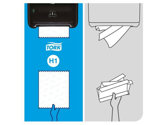 Pappershandduk Tork H1 Matic Adv 2-lag 21cm x 150m,  6/FP