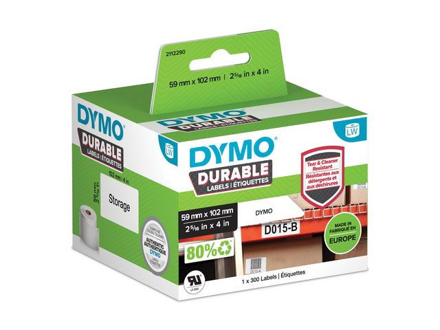 Etikett DYMO LW 59x102mm 300/fp
