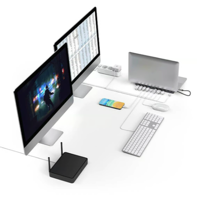 Dockningsstation Hama USB-C 10 Portar