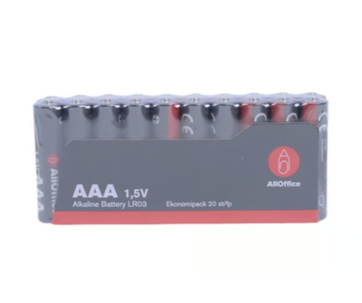 Batteri AAA 20/fp