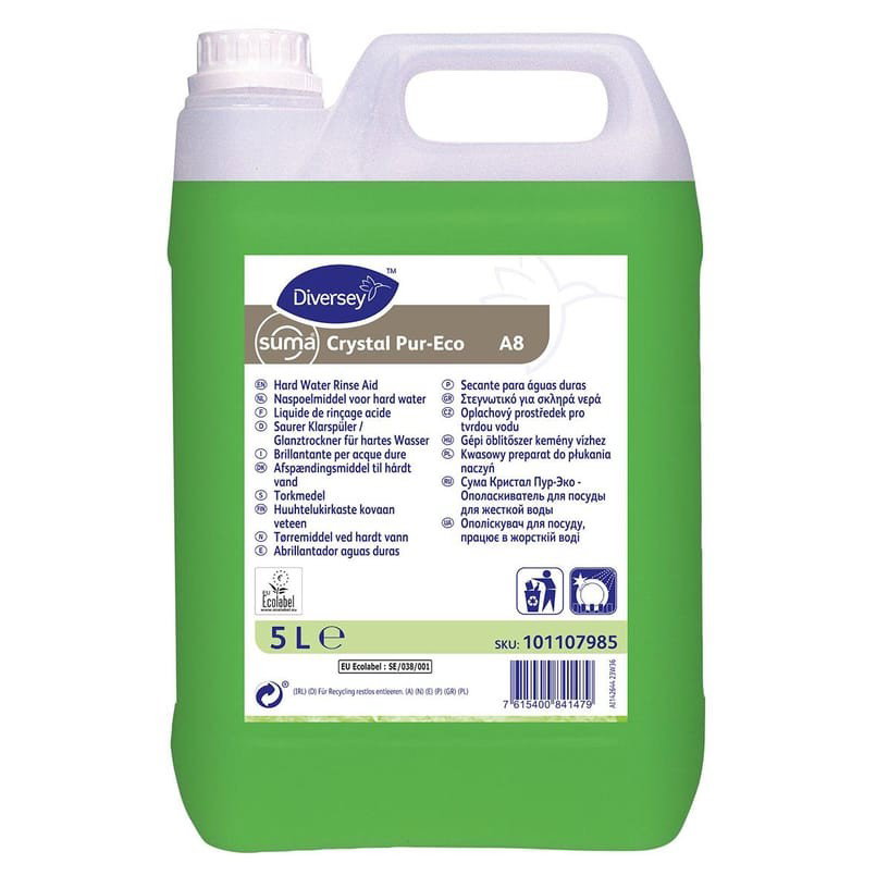 Torkmedel Diversey Suma Crystal Pur-Eco A8, 5L