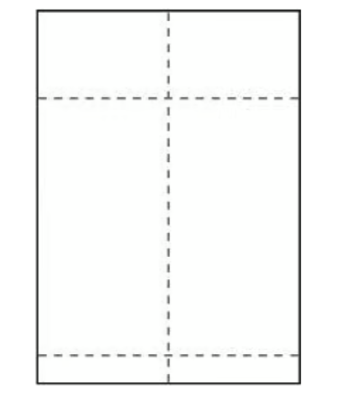Transportetikett Laser Postnord/Schenker 2/ark A4 104x268mm, 200/FP