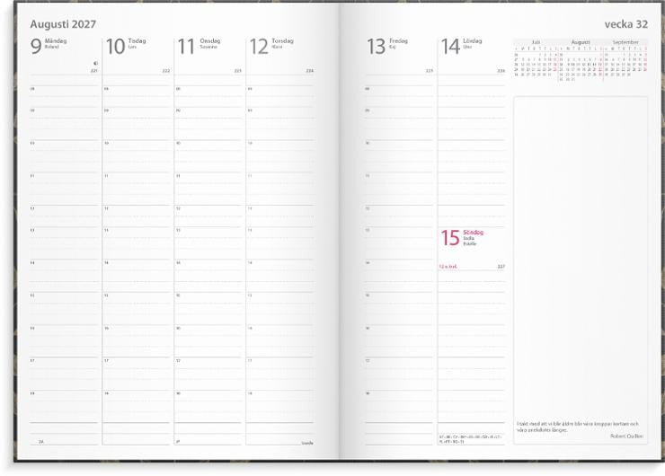 Almanacka Burde 5881 Business Flora 2027 A5