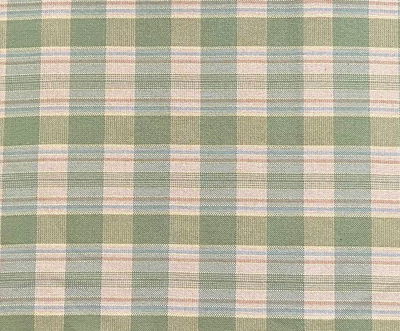 Möbeltyg rutigt - Ida nr.70 grön/guld