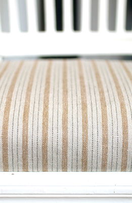 Linnetyg gulrandigt - Tetbury Stripe  - Sanderson