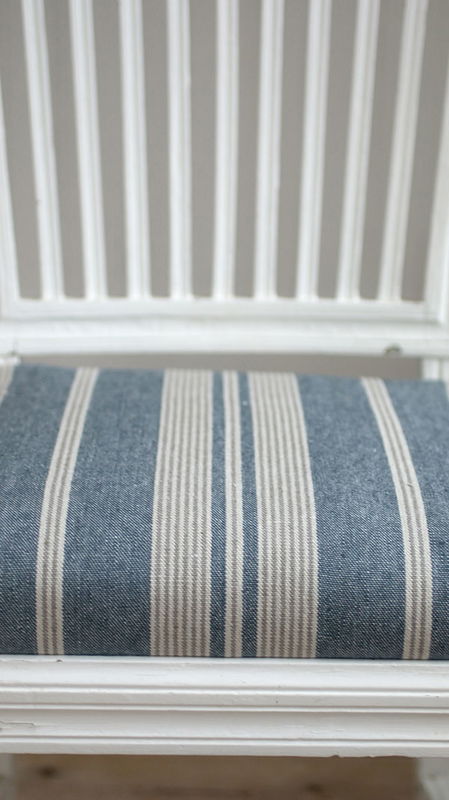 Linnetyg blårandigt - Amberly Jodhpur Blue - Sanderson