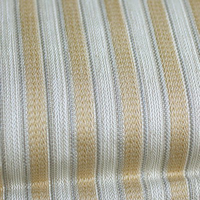 Möbeltyg randigt - Viktoria nr.10 gul