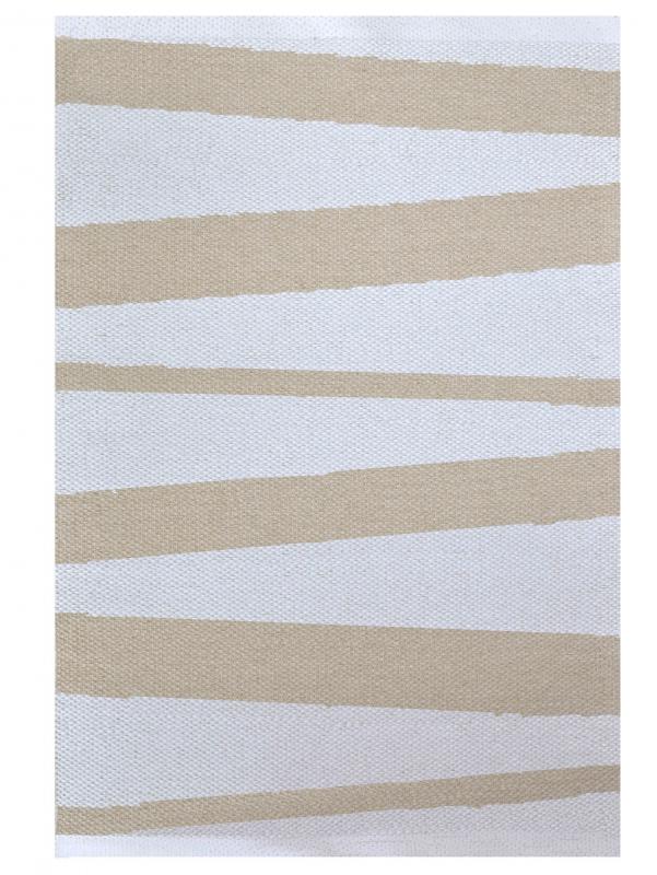 Plastmatta Åre - beige/vit