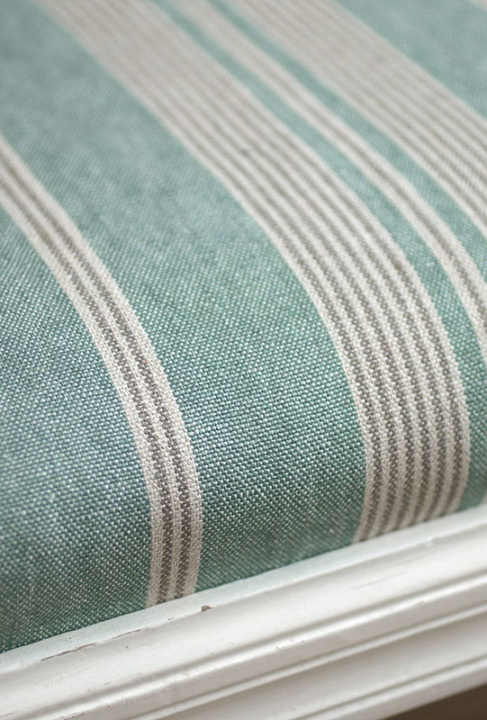 Linnetyg turkosrandigt - Amberly Mineral blue - Sanderson