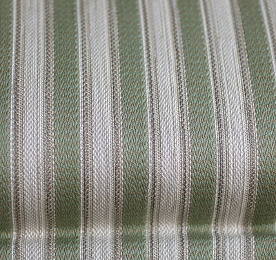 Möbeltyg randigt - Viktoria nr.70 grön