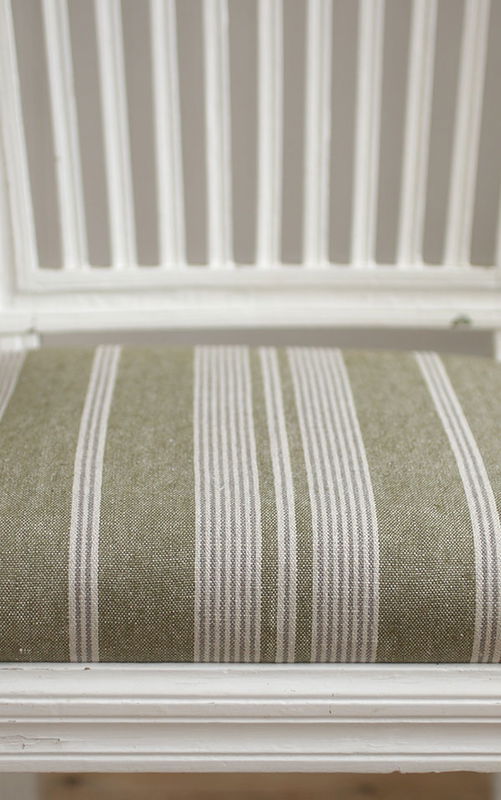 Linnetyg grönrandigt - Amberly Meadow Moss - Sanderson