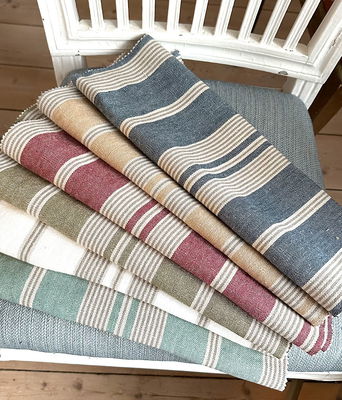 Linnetyg blårandigt - Amberly Jodhpur Blue - Sanderson