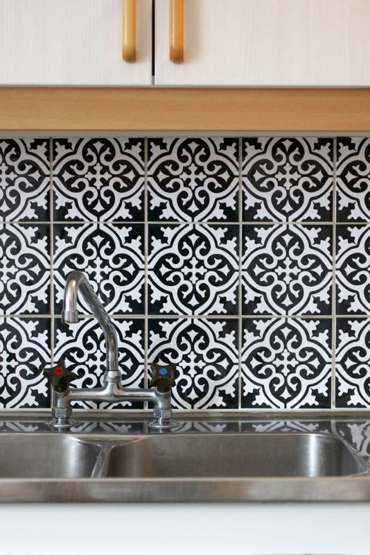 Kakeldekor 20 st 10x10 cm Marocko 2014-02