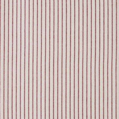 Linnetyg mörkröd randigt - Tetbury Stripe  - Sanderson