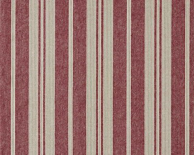 Linnetyg rödrandigt - Amberly Madder - Sanderson