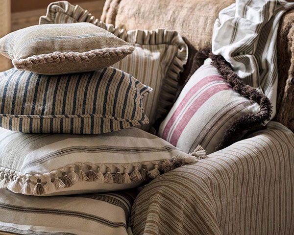 Linnetyg blårandigt - Amberly Jodhpur Blue - Sanderson