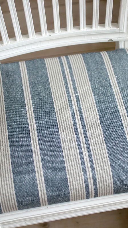 Linnetyg blårandigt - Amberly Jodhpur Blue - Sanderson