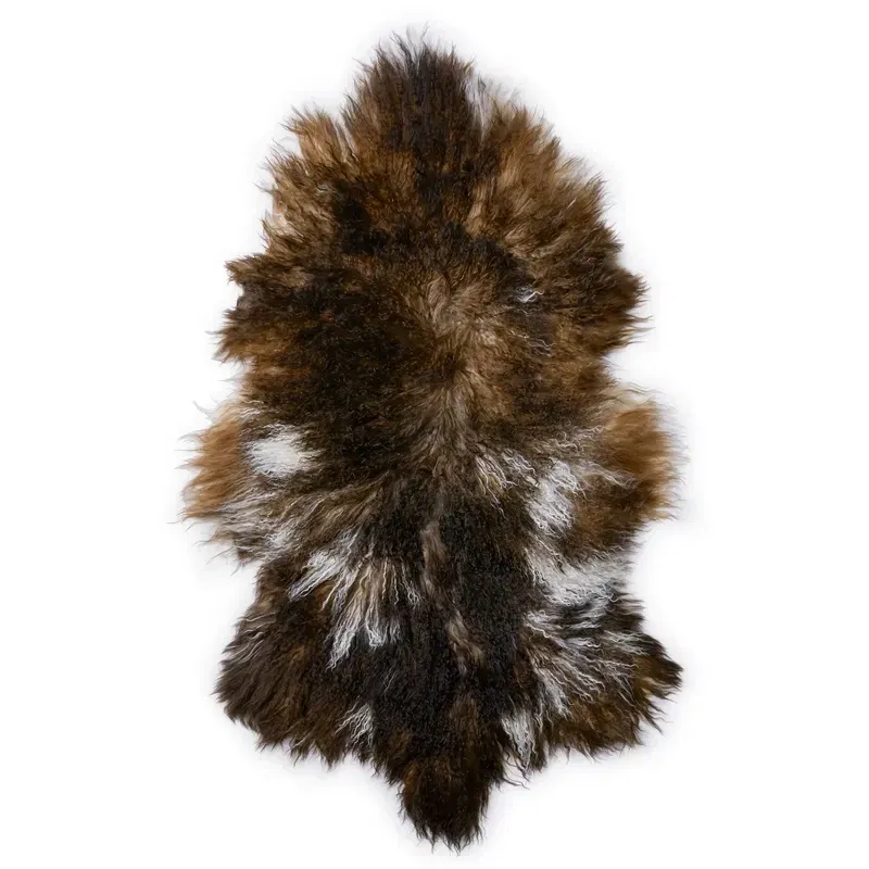 Shansi Tibetlamm 55 x 95 cm Natural Spotted