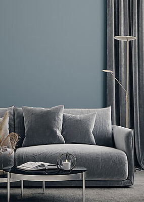 Cadiz GOLVLAMPA SVART-Mässing/Stål/ Svart stål