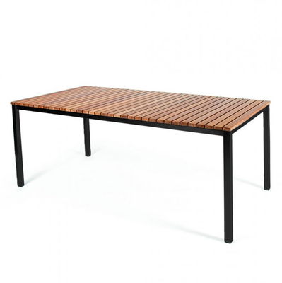 Häringe Loungebord Svart Stål/Teak