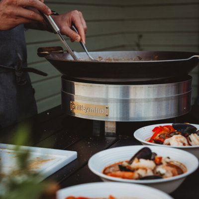 GrillSymbol Cataplana wokpanna set PRO-450 CAT