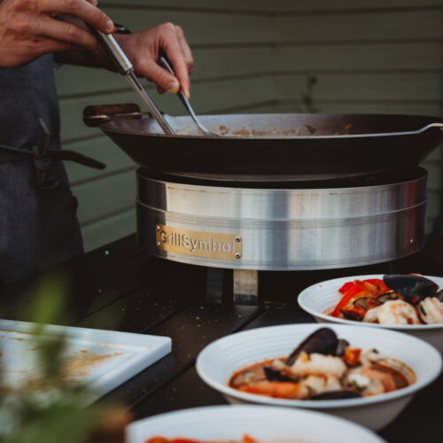 GrillSymbol Cataplana wokpanna set PRO-450 CAT