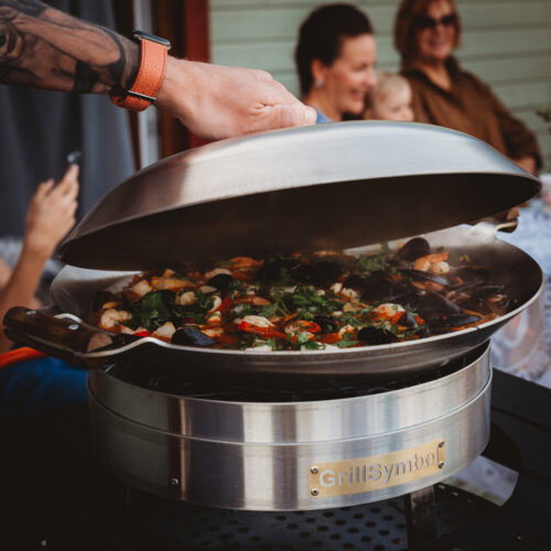 GrillSymbol Cataplana wokpanna set PRO-450 CAT