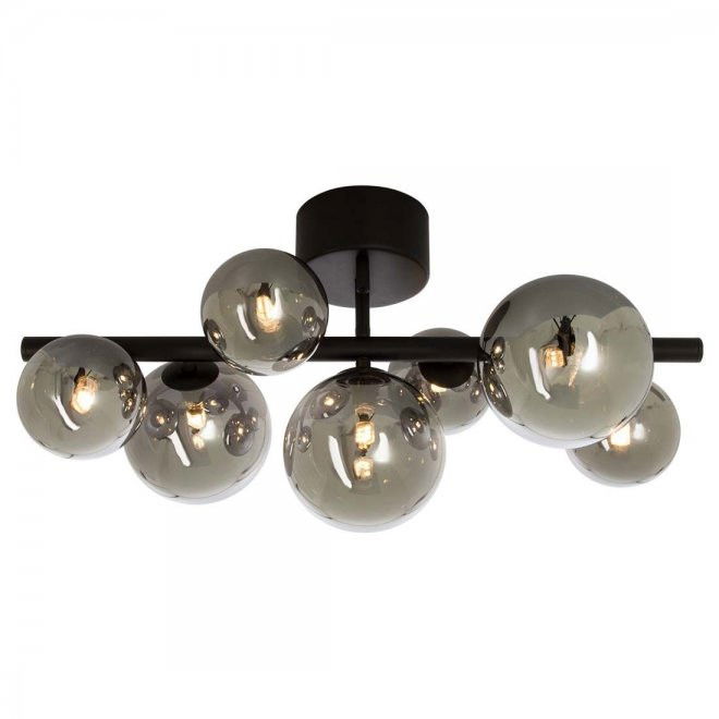 MOLEKYL SVART/RÖK 58 CM PLAFOND