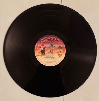 KISS LP Asylum Svart vinyl Alternativomslag med poster