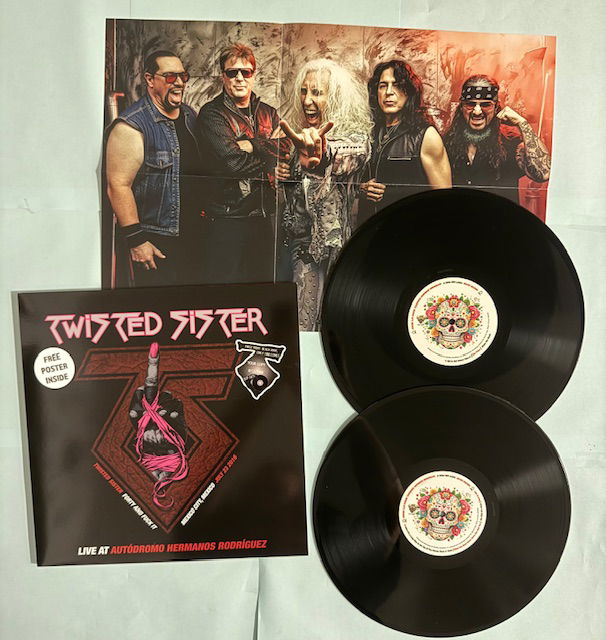 TWISTED SISTER - FORTY AND FUCK IT: Svart vinyl Live Mexico City, Autodromo Hermanos Rodriguez July 23 2016 2LP