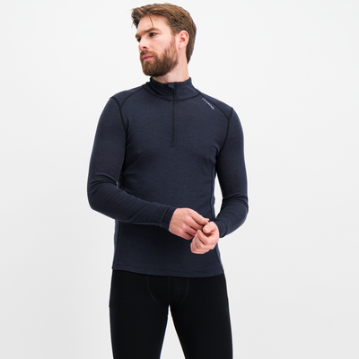 Rav 100 % Turtle Neck Zip, ulltröja herr