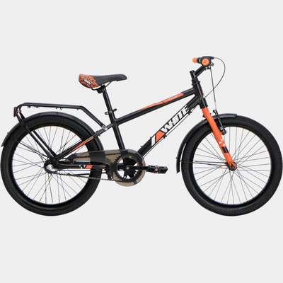 AR Comp 200 3s EU 21, barncykel 6–8 år, BLACK/ORANGE