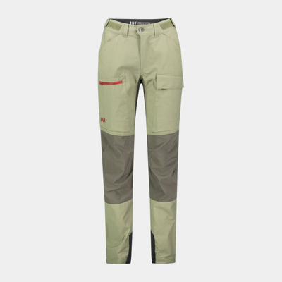 W RAVEN PANT, byxor, dam, Grön