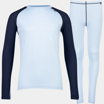 Merino Mid Set, ullunderställ junior