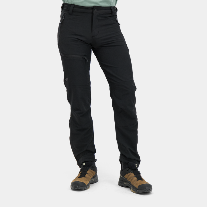 Kirin Pnt M, vandringsbyxor för män, Svart