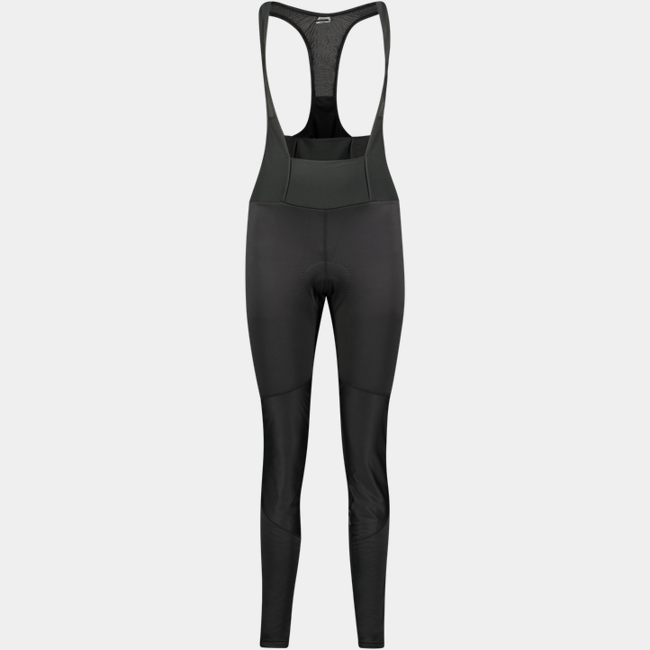 Ideal Wind Bib Tights, cykelbyxa dam, Svart