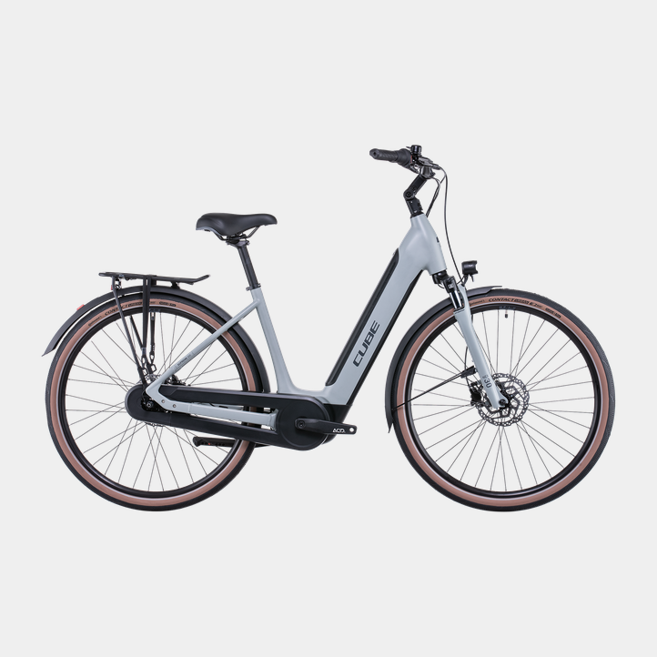 Supreme Hybrid Nexus ONE A+ 50 nm 400 wh 22, elcykel unisex, Grå