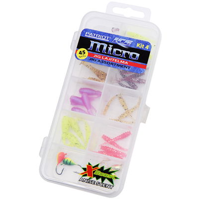 Patriot Ice Micro Jiggsortiment (28 delar) - Kit 4