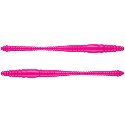 Libra Lures 'Dying Worm' - 70mm - Krill - Hot Pink