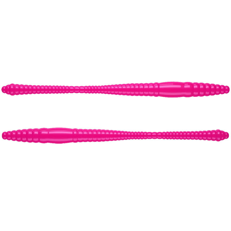 Libra Lures 'Dying Worm' - 70mm - Krill - Hot Pink