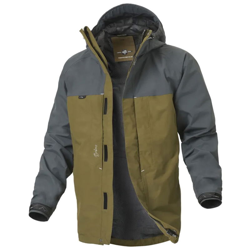 Geoff Anderson Barbarus2 Jacka - Green/Grey