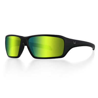 Solglasögon Westin W6 Sport 15 - Matte Black - Grey Lens - Green Mirror