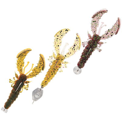 Westin CreCraw Slim TPE R'nR - 3p - 5,5cm - Mix