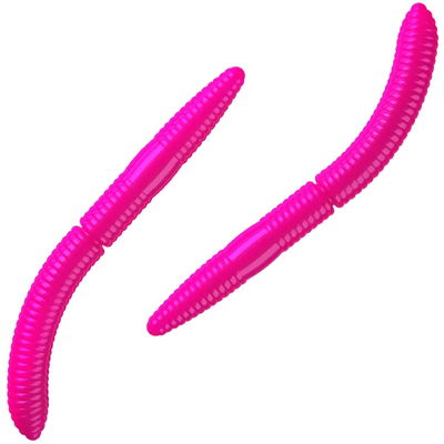 Libra Lures 'Fatty D'Worm' - 8p - 75mm - Cheese