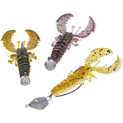 Westin CreCraw Slim TPE R'nR - 3p - 5,5cm - Mix