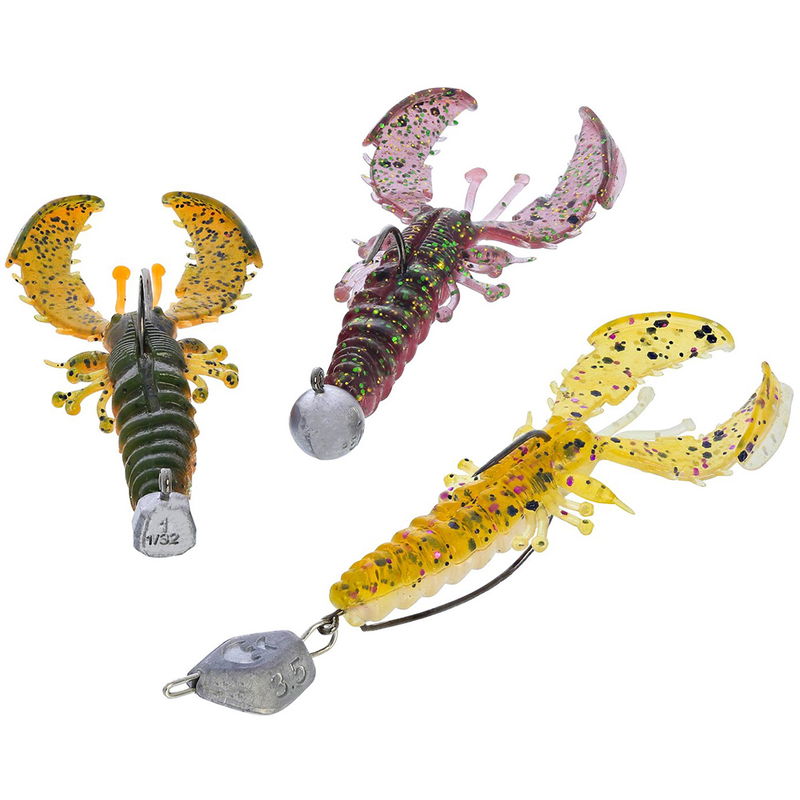 Westin CreCraw Slim TPE R'nR - 3p - 5,5cm - Mix