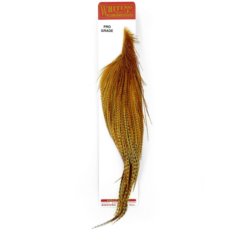Whiting Pro Grade - 1/2 Nacke - Barred Dark Ginger