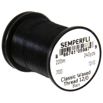 Semperfli Classic Waxed Thread - Bulkspole 220m - 12/0
